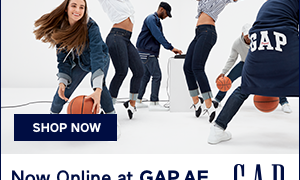 Gap fashion wear in UAE